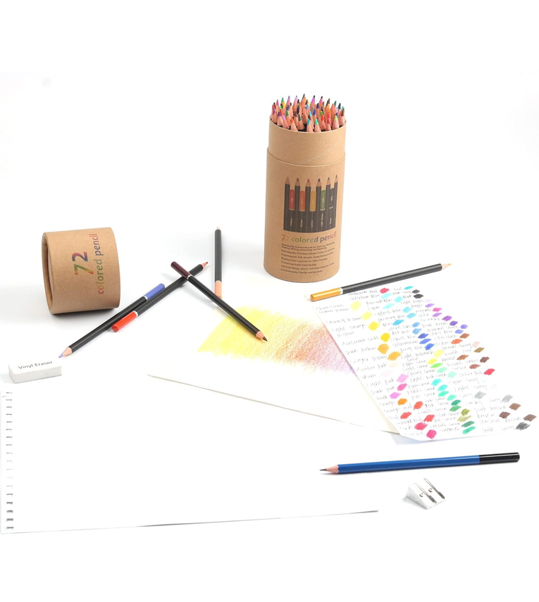 Art Supplies for Artist 72pcS Colour Pencil Set