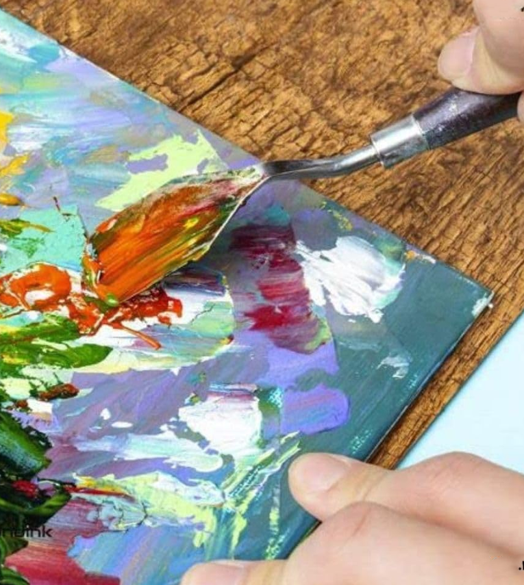 Palette Painting Knives - Set of 5 Various Sizes & Shapes