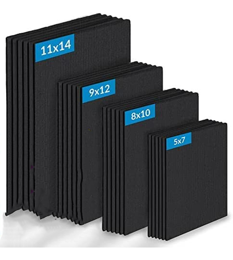 1-Pack 18x24 Inch Acid-Free Primed White Canvas Panel