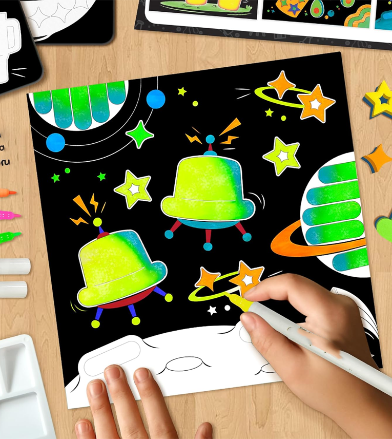 DIY Neon Art Kit |Painting & Coloring Kit