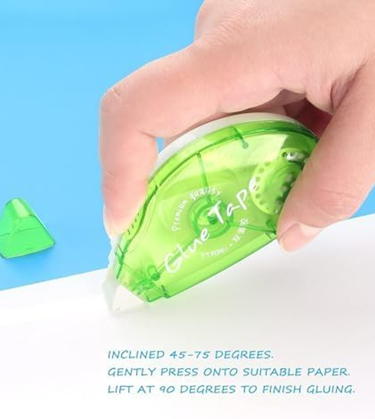 Double Sided Tape Roller, Adhesive Scrapbooking Glue Tape
