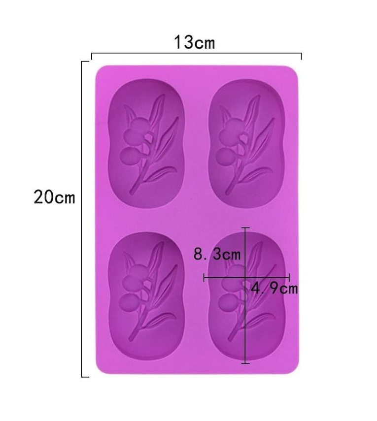 Silicone Olive Tree Soap Molds