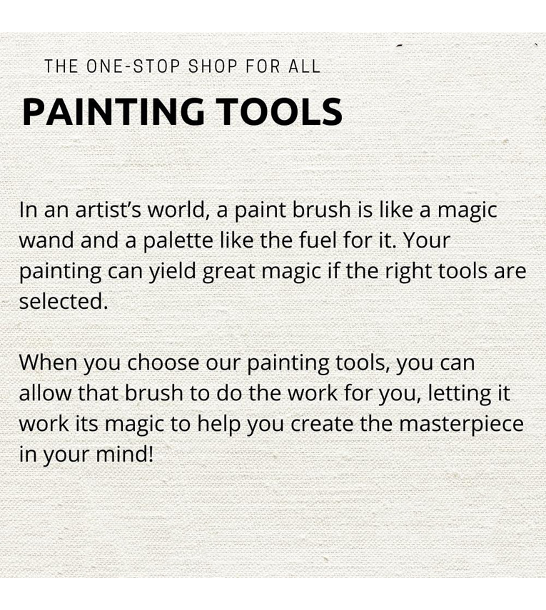 Essential Full Toolkit Paint Brushes Set