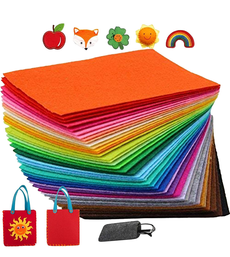 20 pcs Non Woven Felt Fabric 1mm Thickness