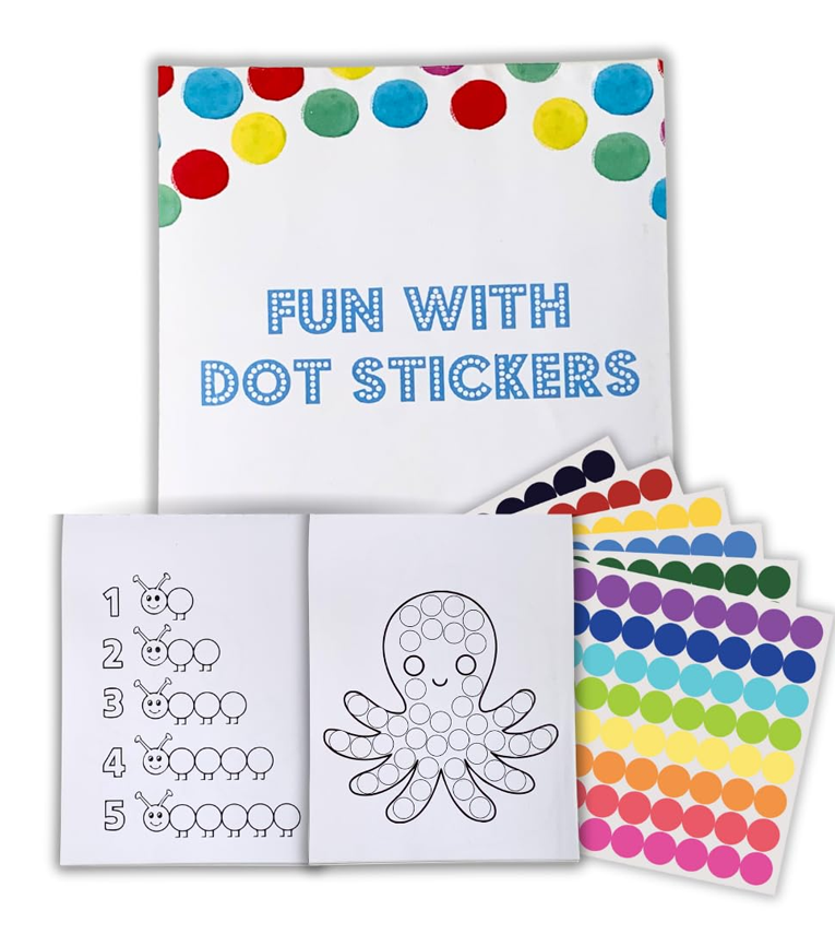Kids Premium Dot Stickers for Kids