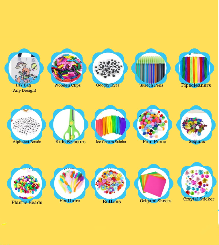 Innovations 16 in 1 Art and Craft Kit with Bag