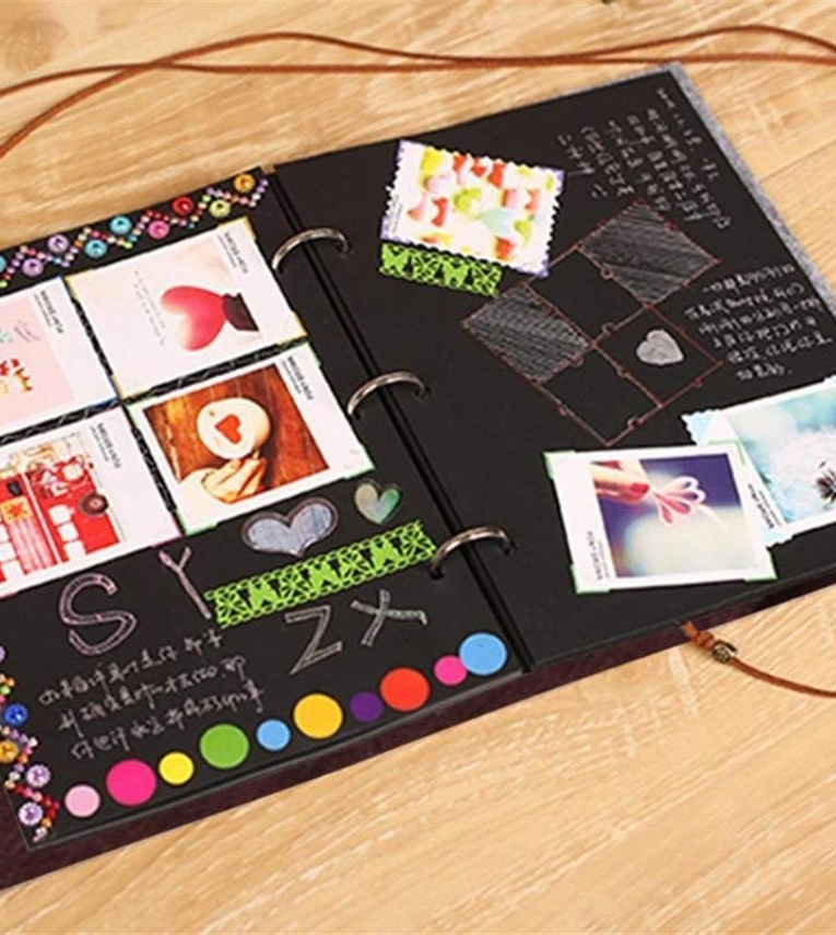 Photo Book, Felt Cover Photo Album Book