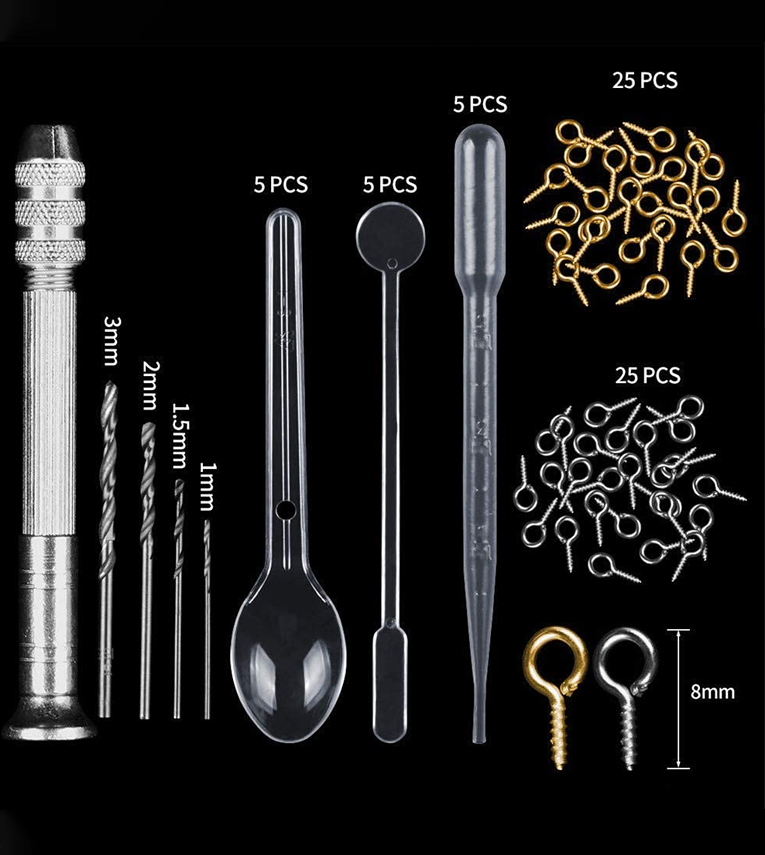 Resin Casting Mold Kit Resin Art Kit with Moulds