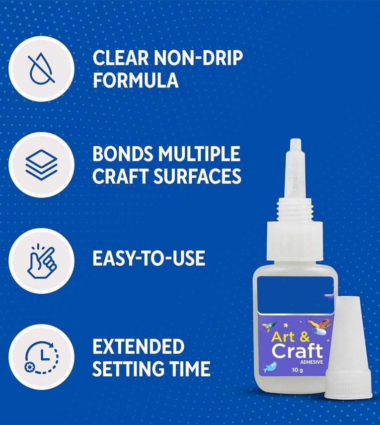 Quick Art & Craft Glue, 10g