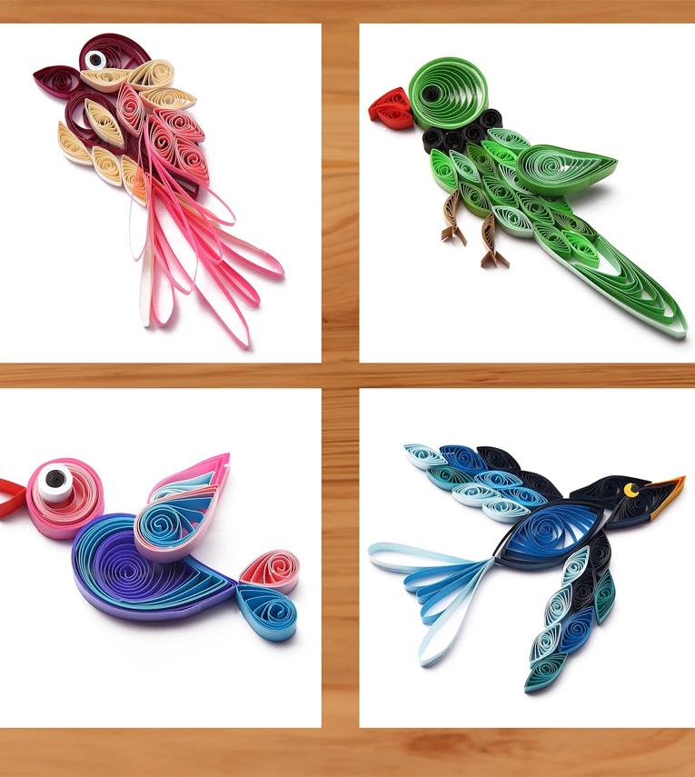 The Art of Paper Quilling Bird Series Art and Craft for Kids