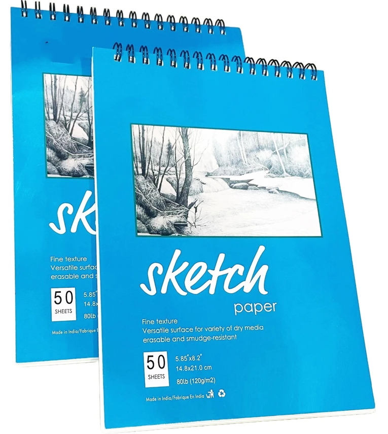 Top Spiral Sketchpad for Artists Sketch Pad