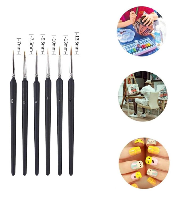 Fine Detail Paint Brush Set for Miniatures