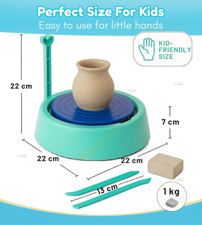Toy Imagine Kids Pottery Wheel Kit