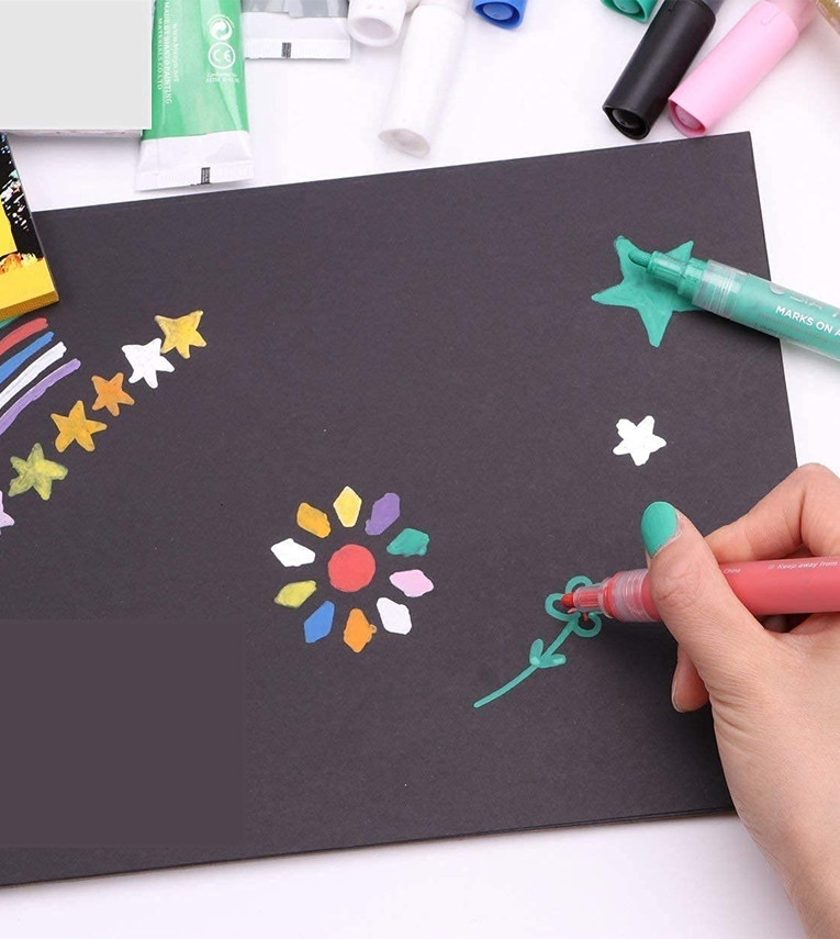 A5 Size Black Paper Drawing Pad Sketch Book