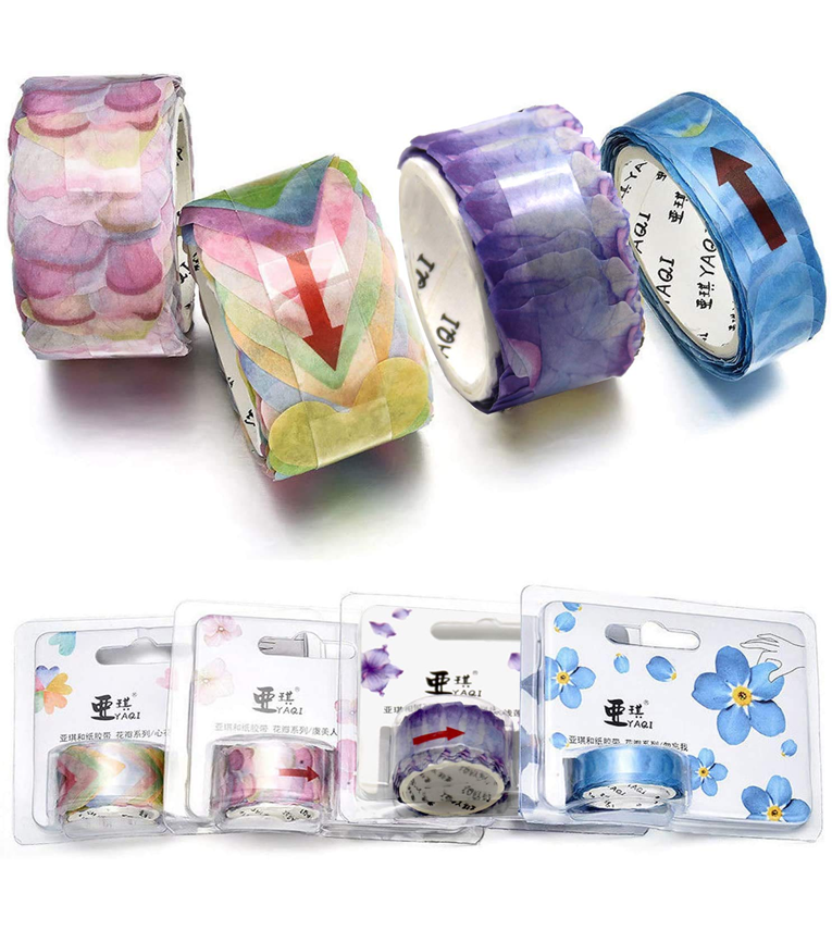 Roll Creative Flower Petal Washi Tape