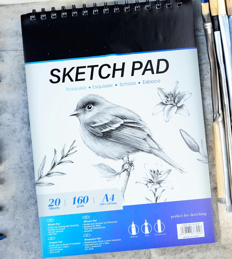 A4 Portrait Sketch Pad