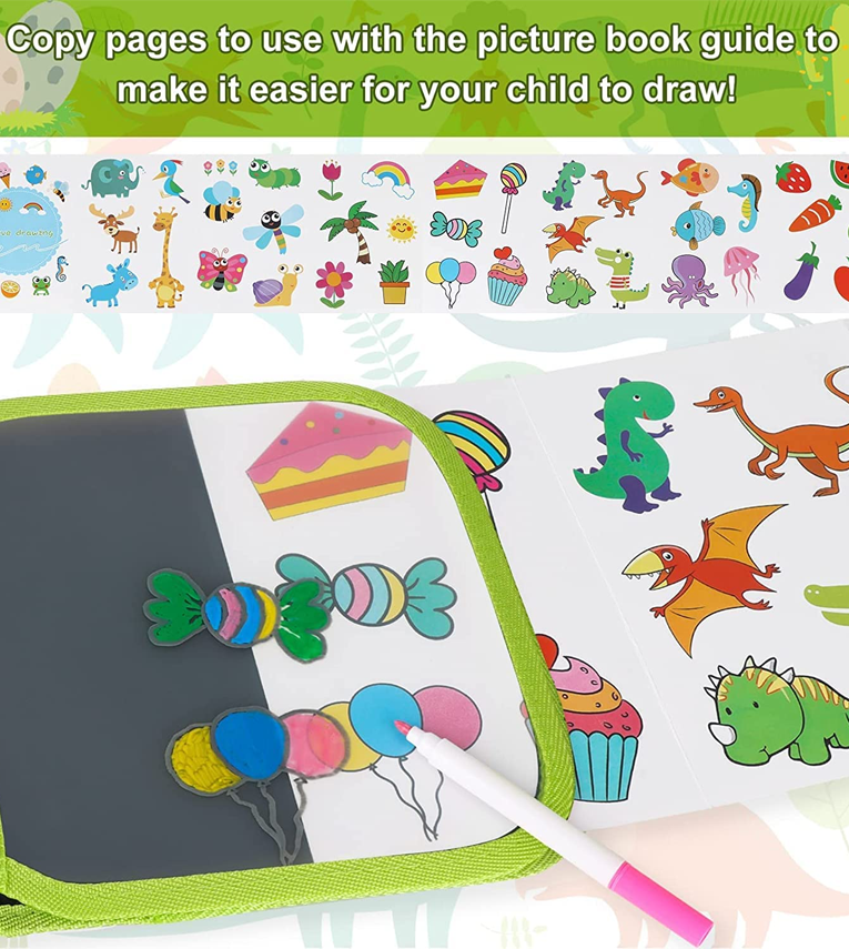 Erasable Doodle Book Set for Kids