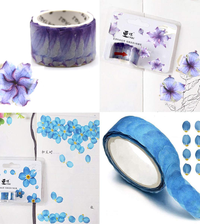 Roll Creative Flower Petal Washi Tape