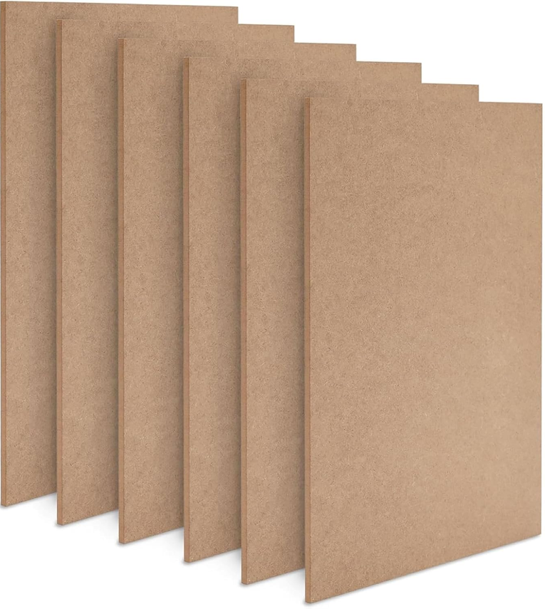 16 x 24 Inch Rectangle MDF Boards for DIY Art & Craft Projects