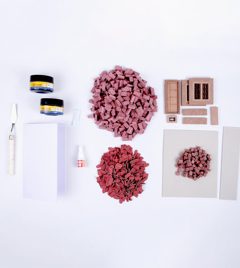 DIY Build a Mini Wooden Cottage Kit