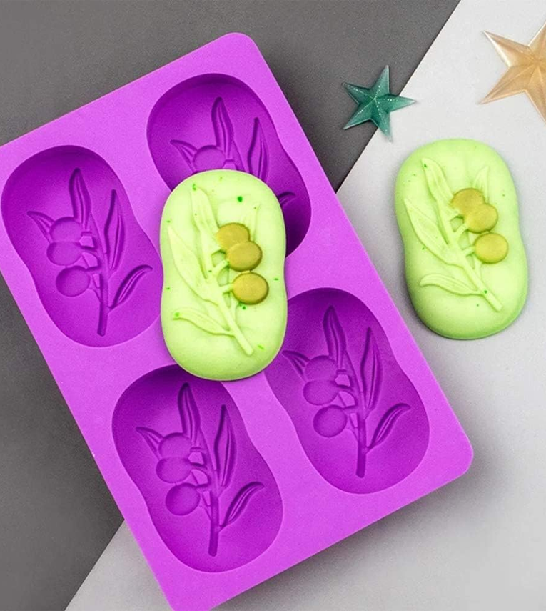 Silicone Olive Tree Soap Molds
