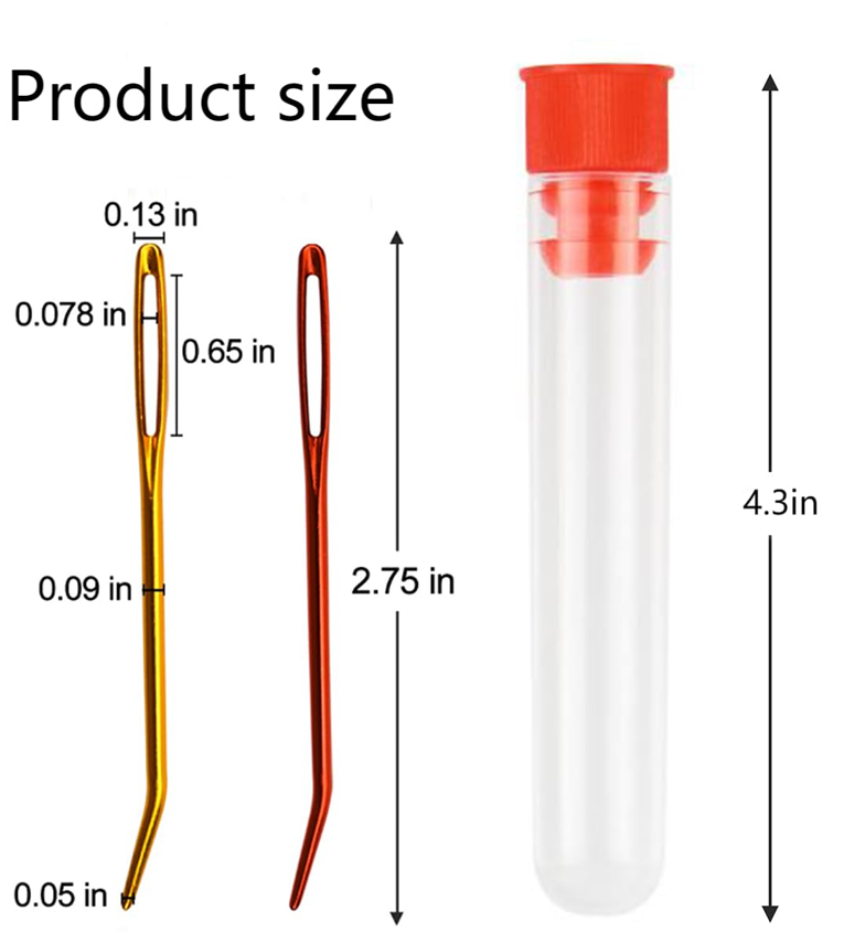 3Pcs Large Eye Needle Threader