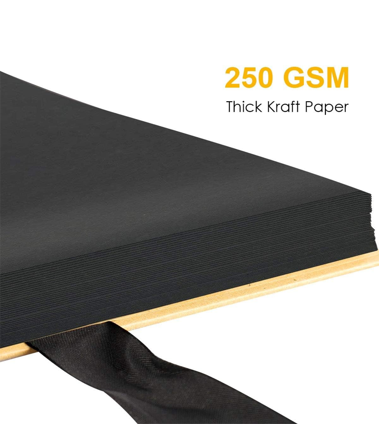 DIY Scrapbook Album Black Spiral Photo Book for A4 Couple Special