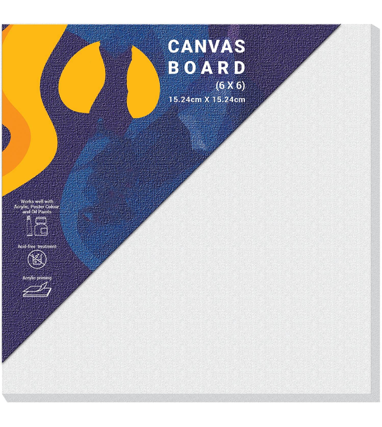 Cotton White Blank Canvas Boards for Painting