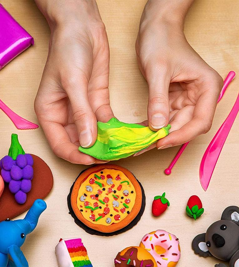 24 Pcs Colours Colors Air Dry Clay