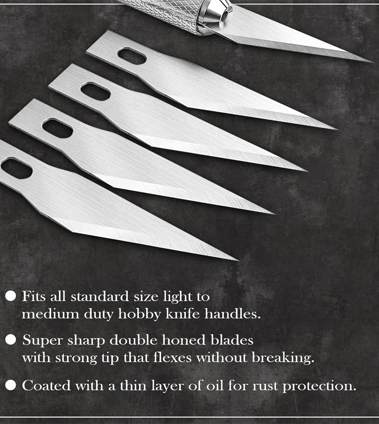 Detail Precision Pen Knife with 5 Interchangeable