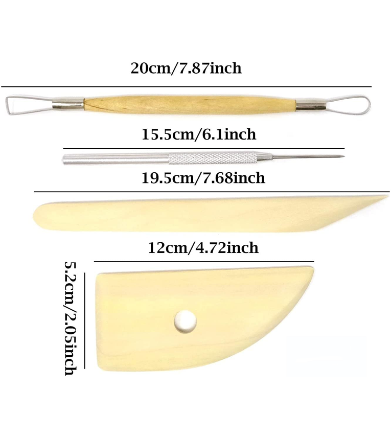 Professional Pottery Tools Kit For Clay Pottery Sculpting
