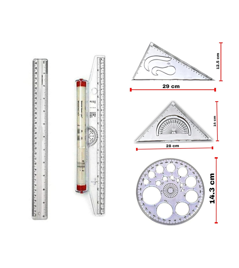 Complete Engineering Drawing Kit with Mini Drafter