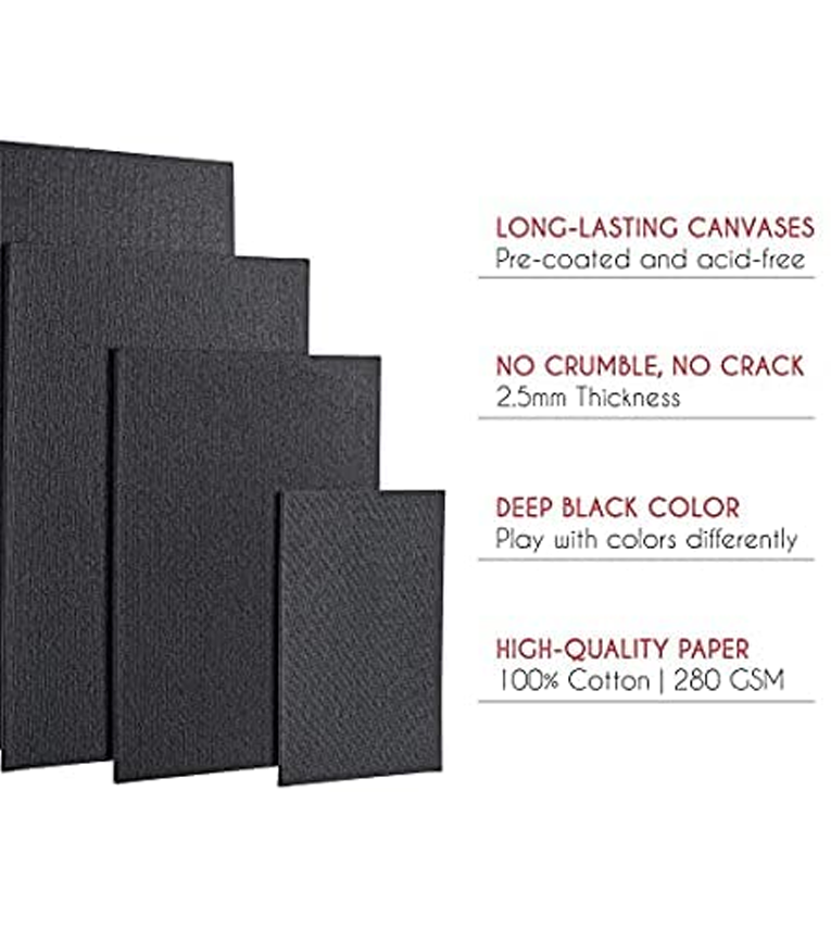 1-Pack 18x24 Inch Acid-Free Primed White Canvas Panel