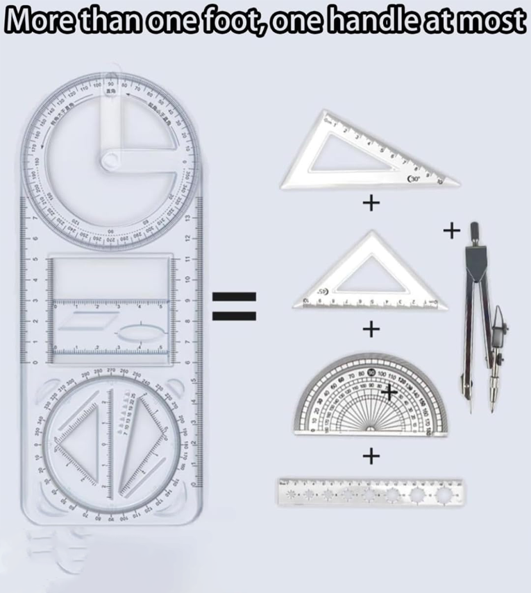 Multifunctional Geometric Ruler