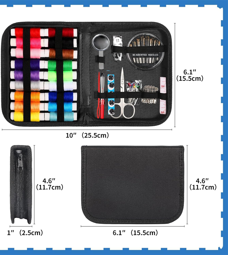 85 PCS Sewing Kit, Portable Sewing kit Box