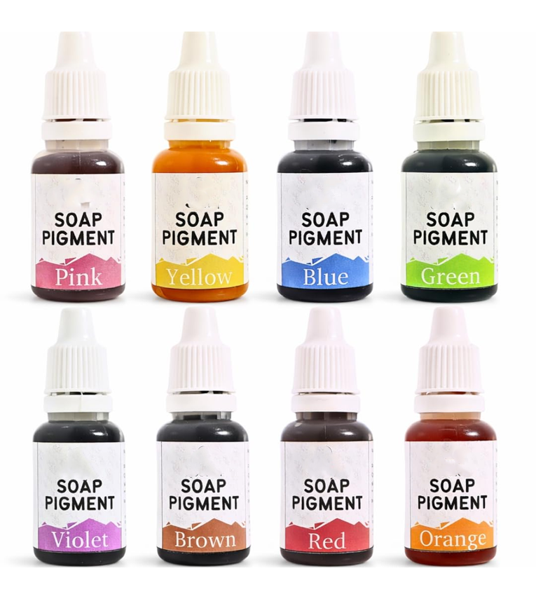 DIY Soap Colouring Kit, Easy to Use Pigments for Handmade Soap Making