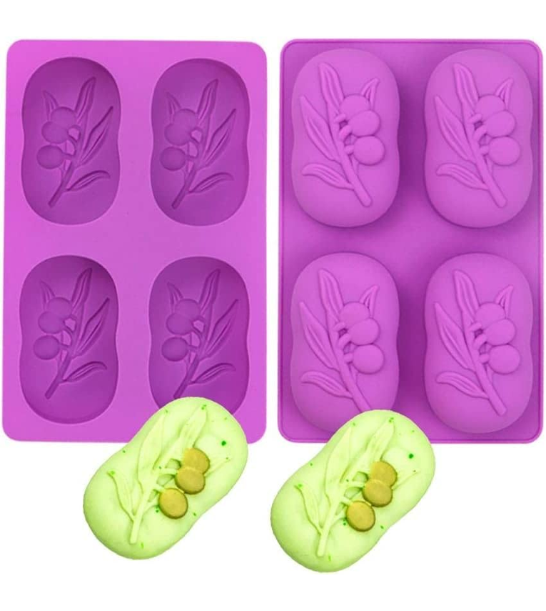 Silicone Olive Tree Soap Molds