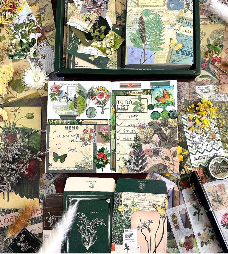 Scrape Book Kit Scrapbooking Kit Vintage Journal Scrapbook