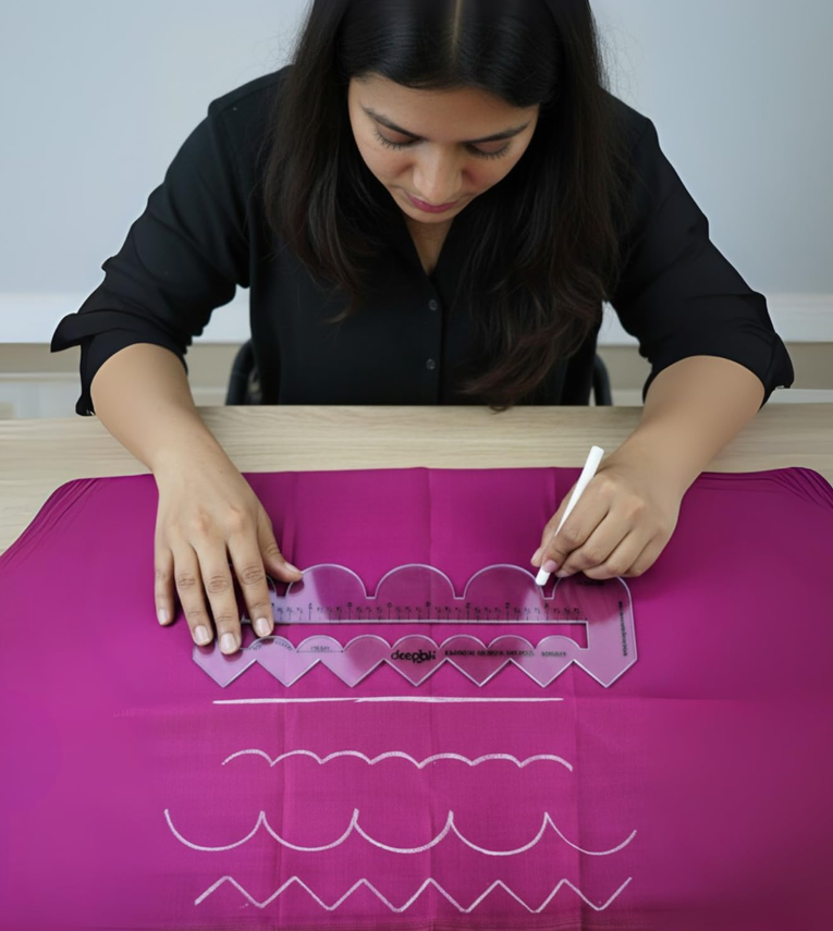 Fashion Design Stencil Ruler