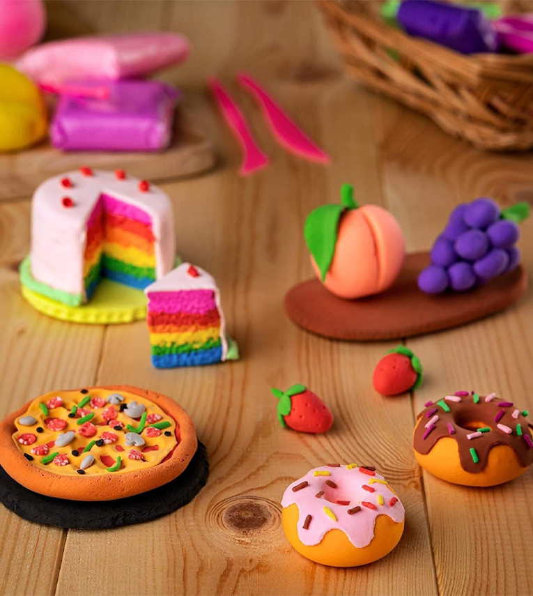 24 Pcs Colours Colors Air Dry Clay
