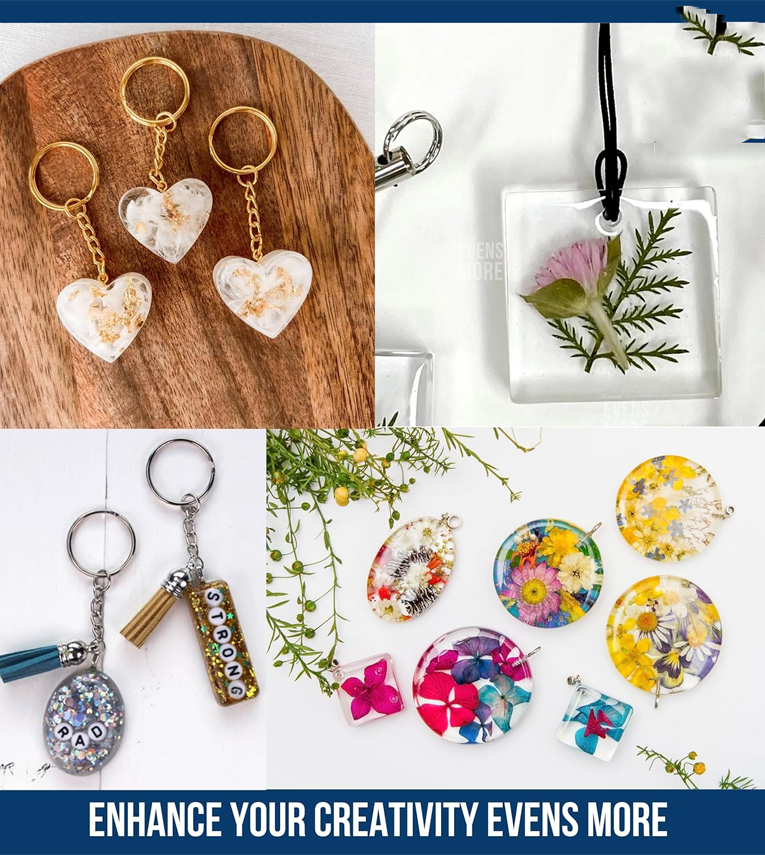 DIY Resin jewellary Pendant & Keychain Making Kit
