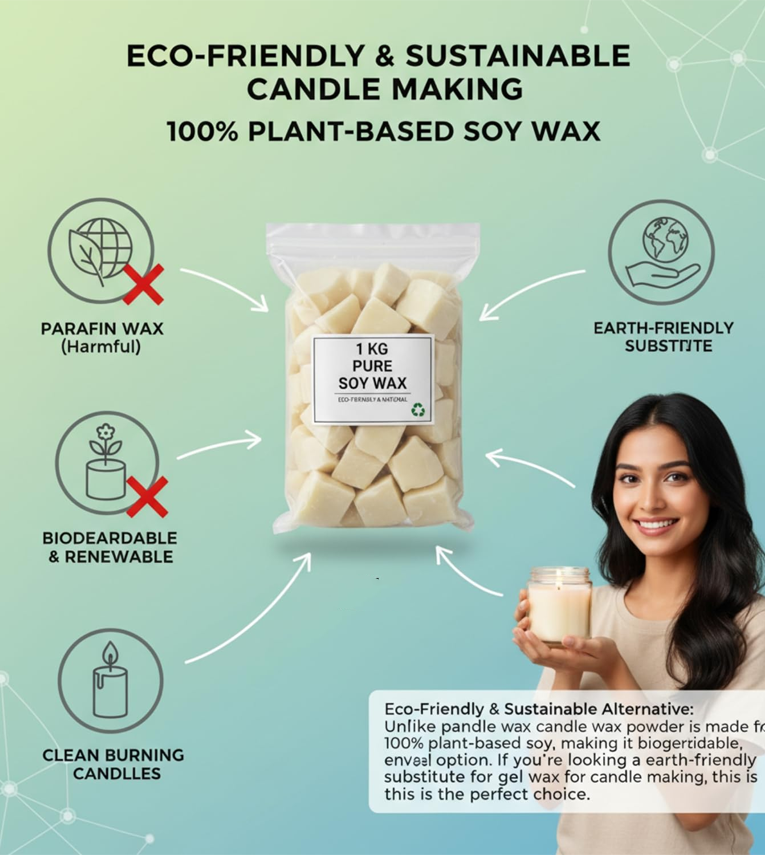 Pure Soy Wax for Candle Making