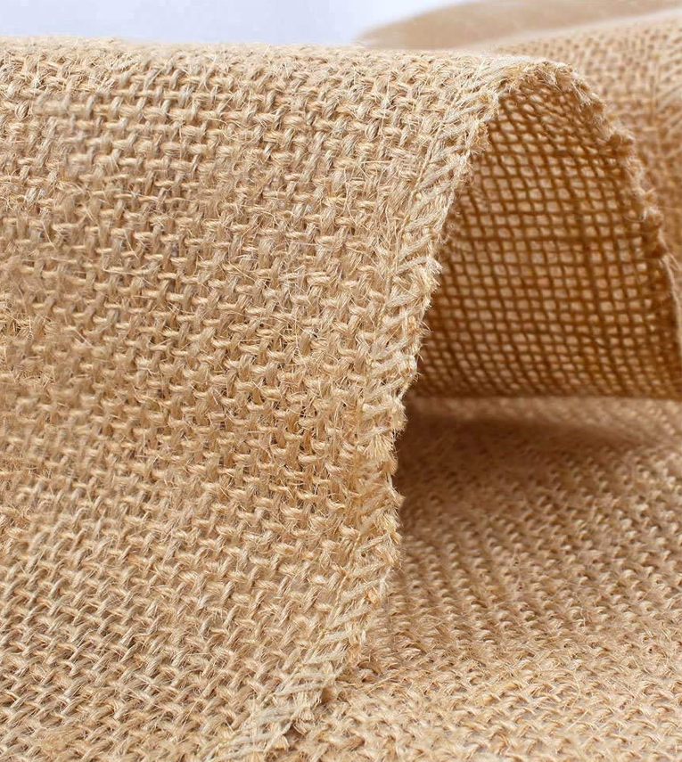 Jute Hessian Burlap Fabric Roll 1 Meter x 51 Inch
