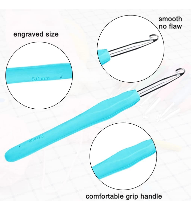 8 Pcs Crochet Set/Crochet Needles/Crochet Hook