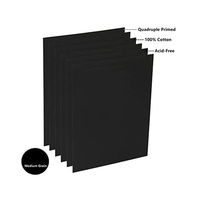 1-Pack 18x24 Inch Acid-Free Primed White Canvas Panel