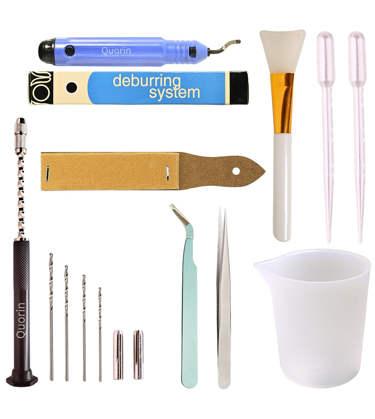 Resin Art Tool kit, Includes Hand Drill, Deburring Tool