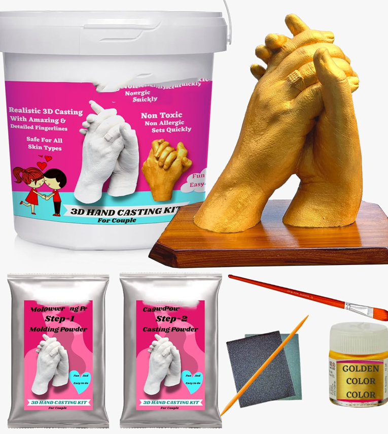 Hand Casting Kit | 3D Couple Casting Kit