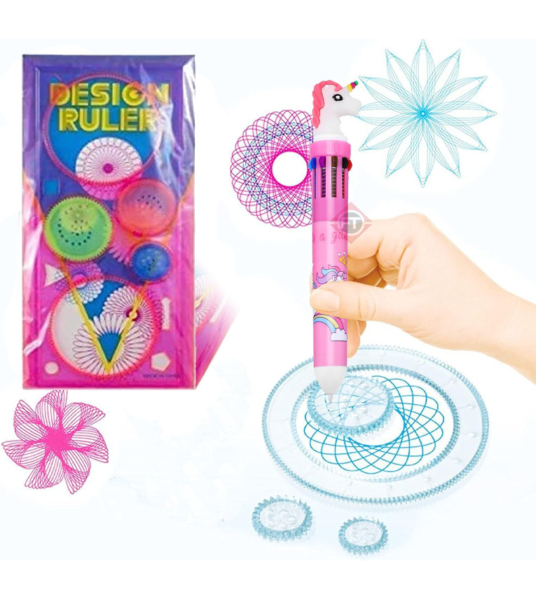 Creative Mandala Spirograph Geometric Ruler 1 Pc