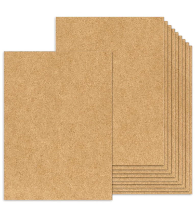 A4 Kraft/Craft Paper Craft Liner Sheet - 300 GSM