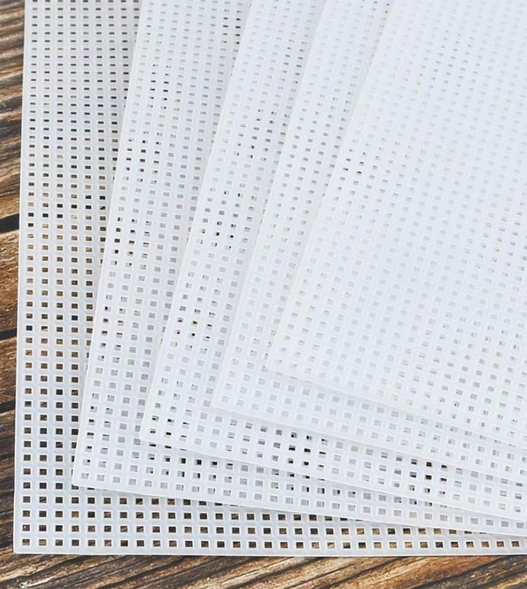 5Pcs Cross Stitch Cloth/Bag Making Materials,Canvas Sheet For Craft